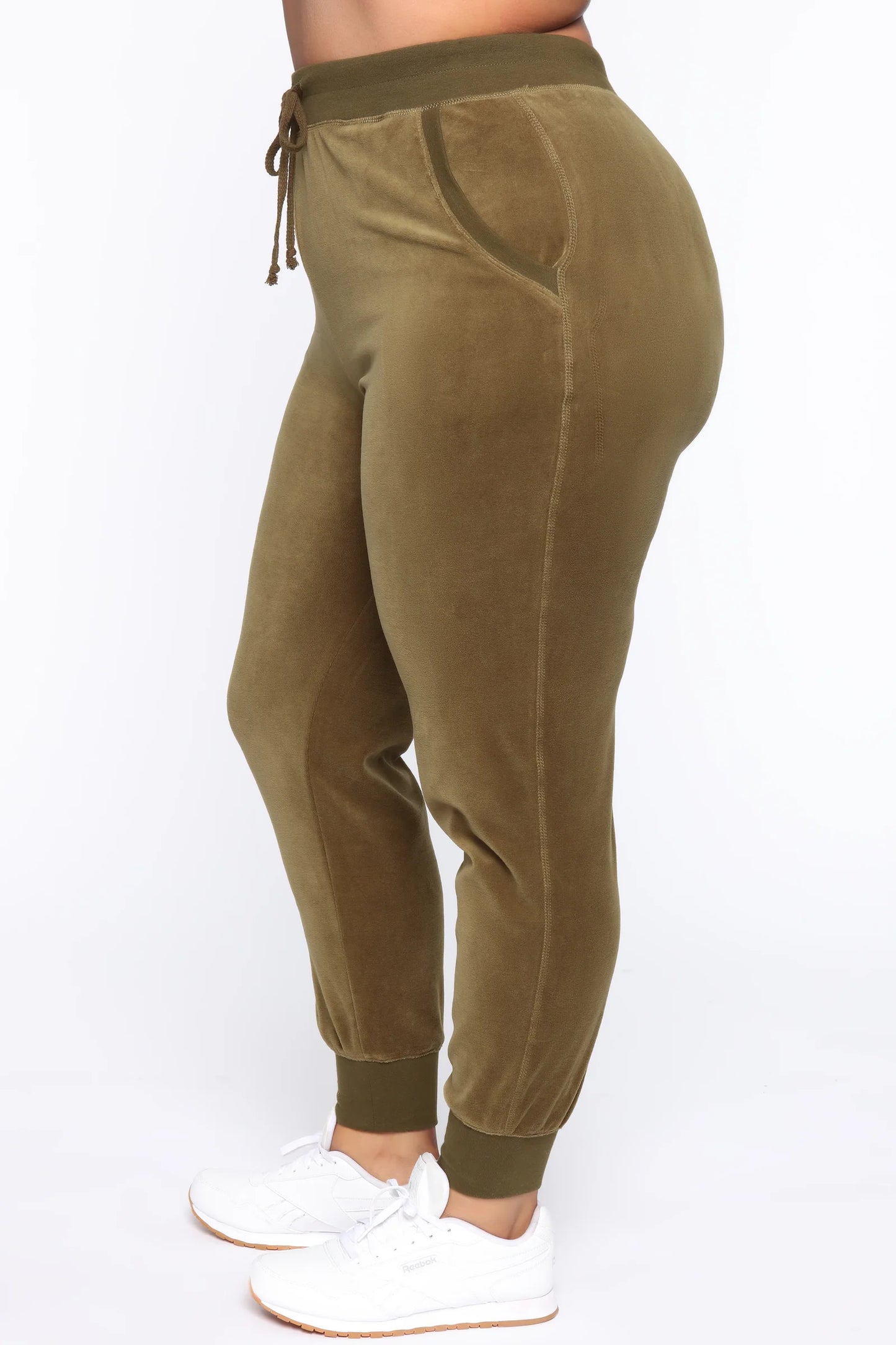 Two-Piece Velour Tracksuit Set